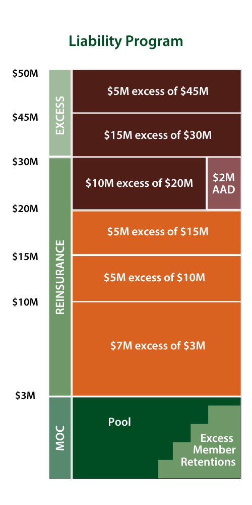 CJPIA Primary Liability-Program Graph